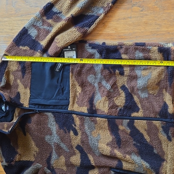 NWT Men’s O'Neill Elevation Super Fleece size Large color Camouflage - Picture 14 of 15